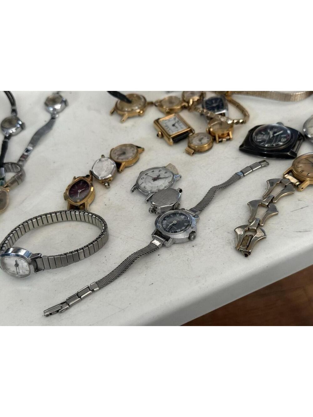Lot Of 33 Vintage  Watches  , Mostly Timex ( Parts Only ) - Picture 11 of 12
